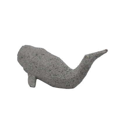Ballena Telma Chica Poliresina Gris