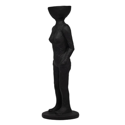 Cuerpo Farid Negro  13*38*13 cm  Cerámica