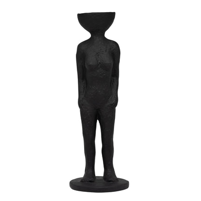 Cuerpo Farid Negro  13*38*13 cm  Cerámica