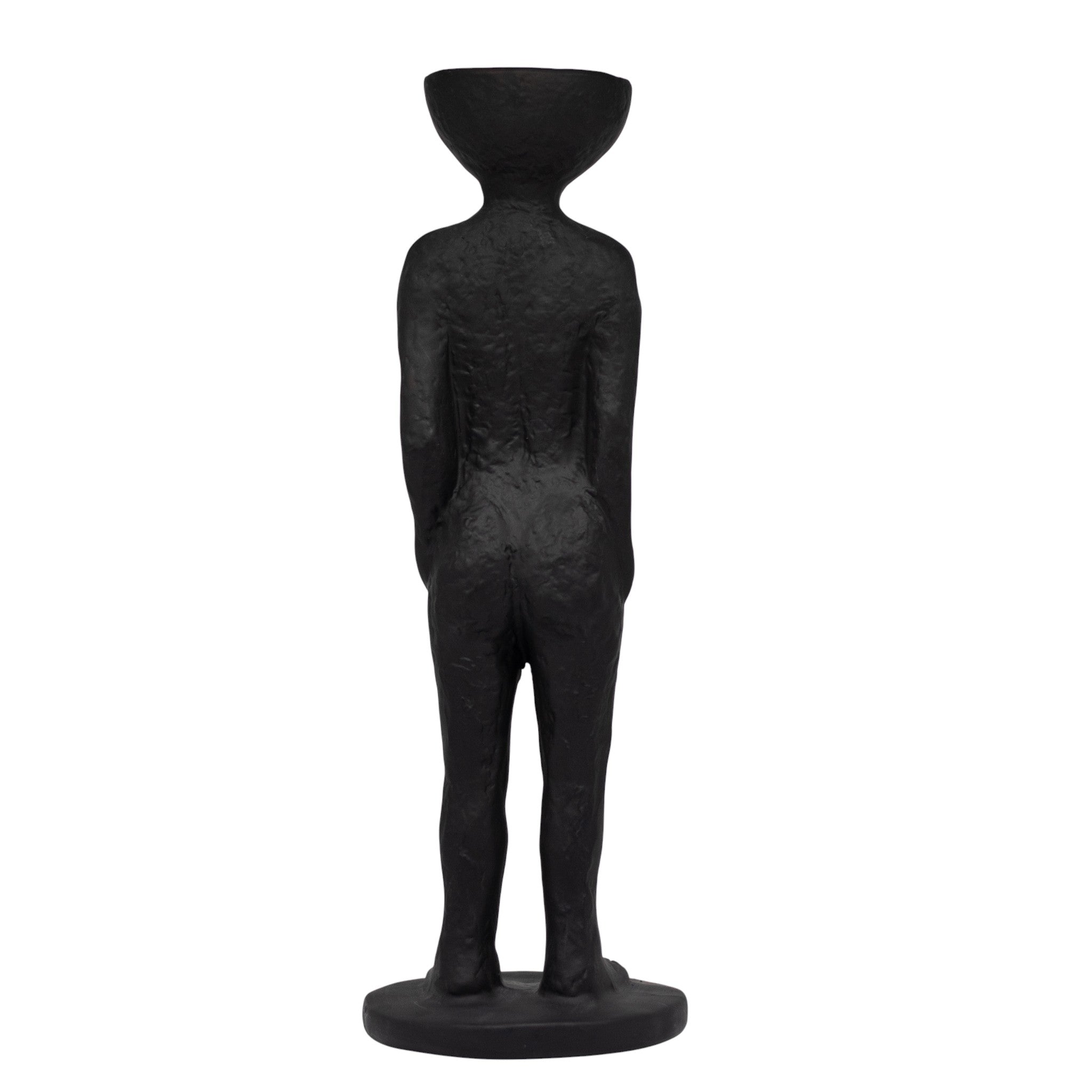 Cuerpo Farid Negro  13*38*13 cm  Cerámica