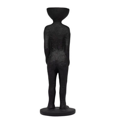 Cuerpo Farid Negro  13*38*13 cm  Cerámica