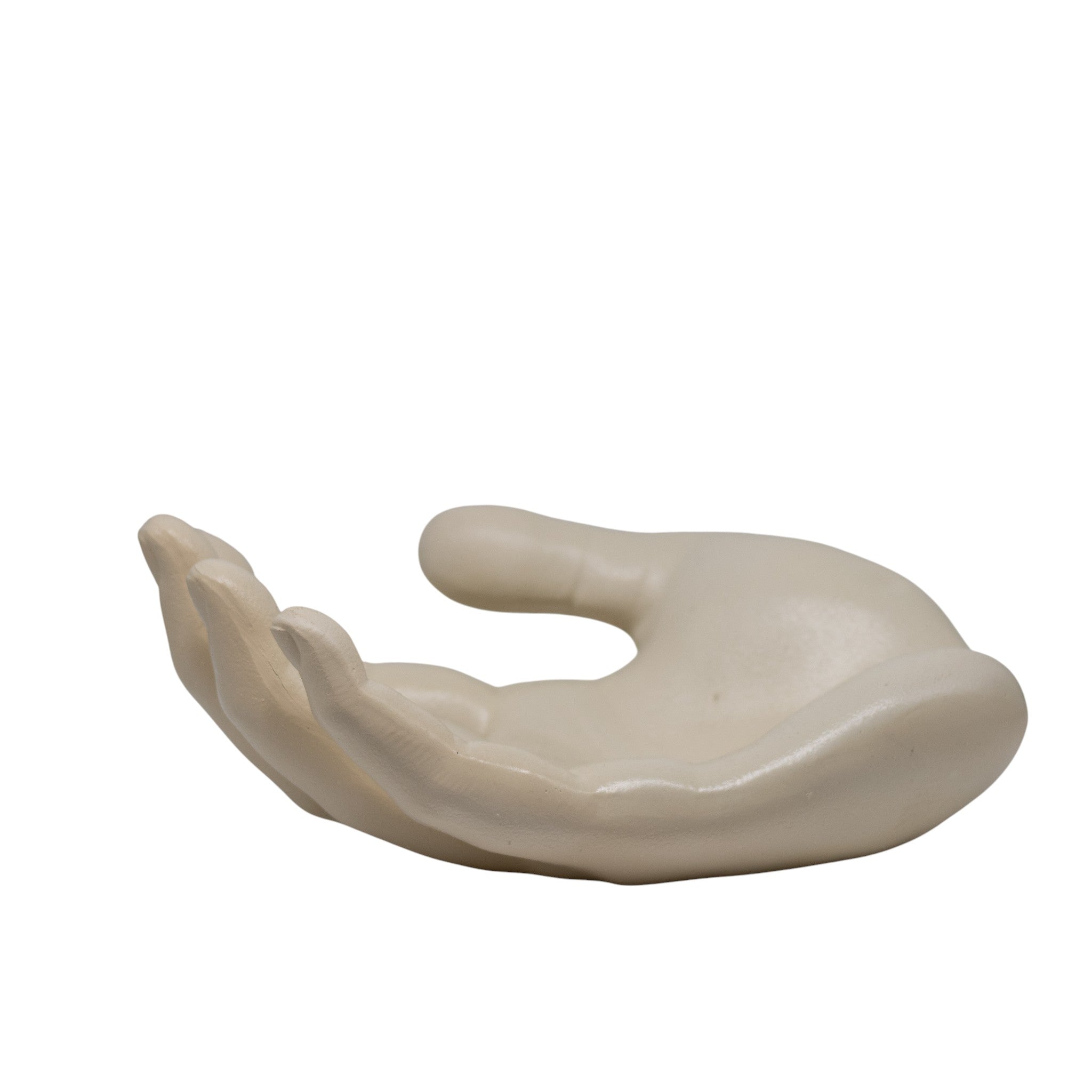Mano Kazem Blanca 31*21.5*12.3 cm Cerámica