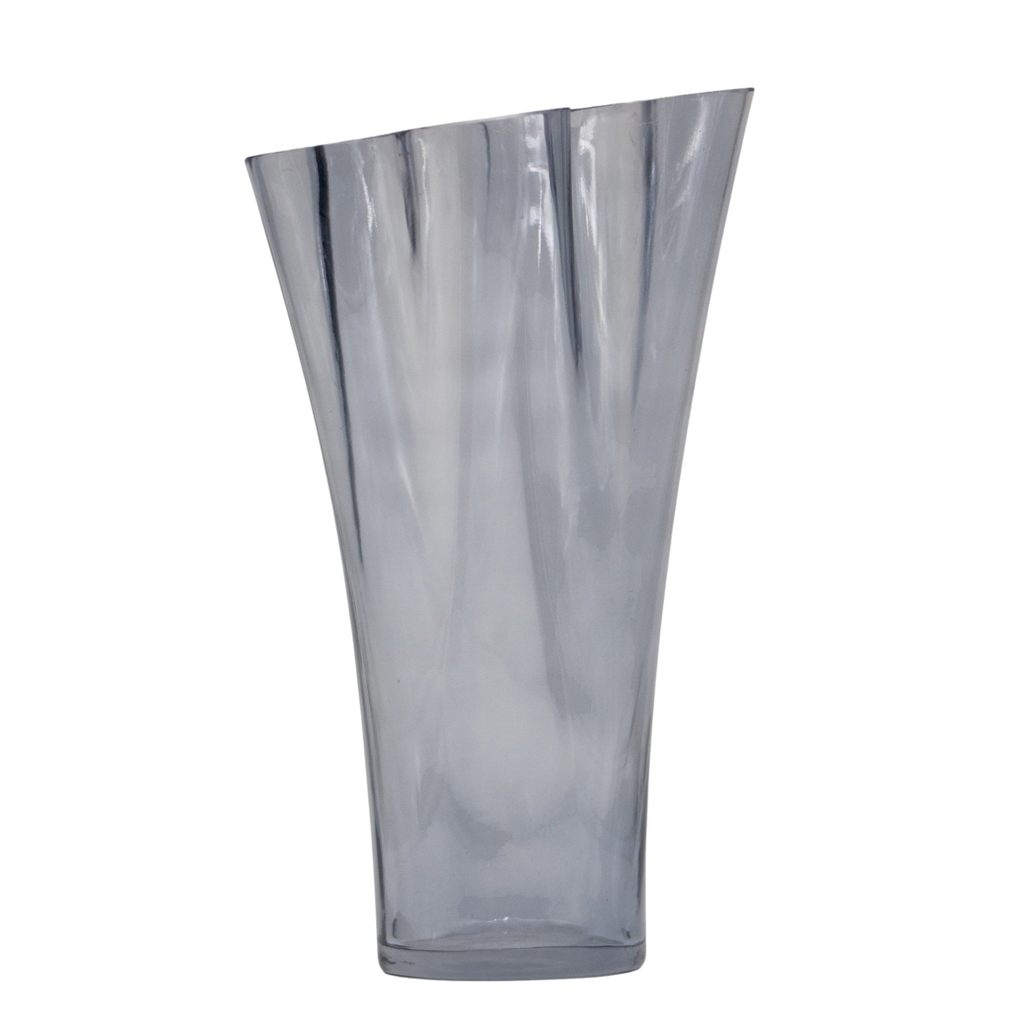 Florero Evi Flor Azul 17Ã—29Ã—18 cm â€“ Vidrio