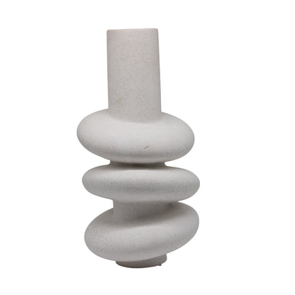 JarrÃ³n Cosima CerÃ¡mica Blanco 15Ã—15Ã—29 cm