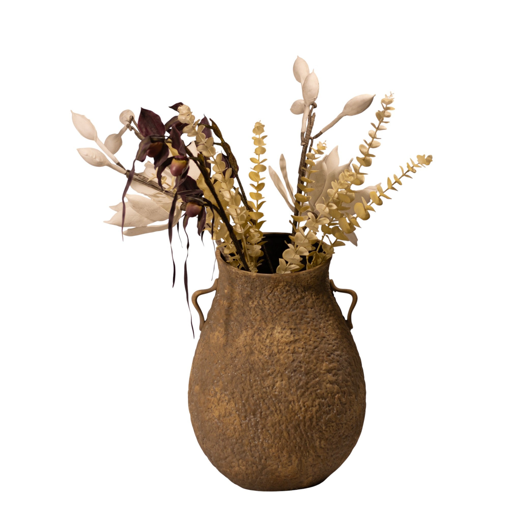 Jarron Faraz Grande Ceramica Marron