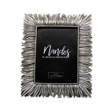 Portarretrato Oliva Plata â€“ 12.5 Ã— 17.5 cm