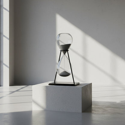 Reloj de Arena Armeen con Base MetÃ¡lica â€“ 30 Minutos