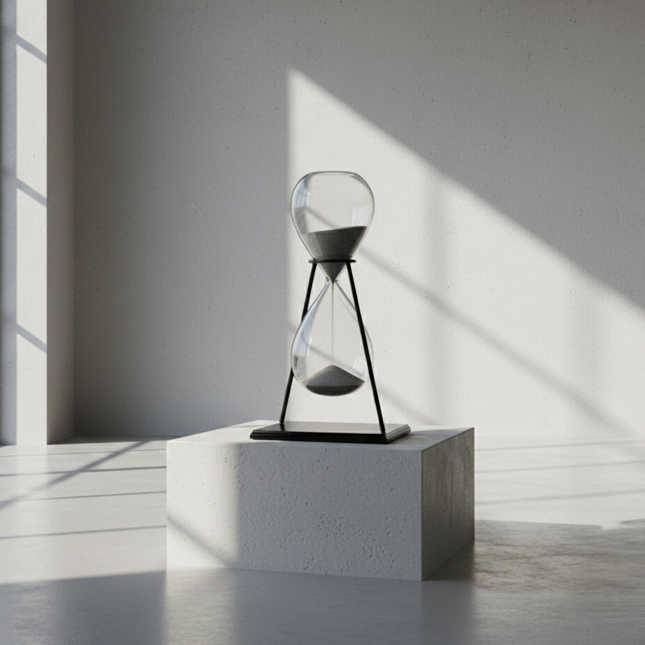 Reloj de Arena Armeen con Base MetÃ¡lica â€“ 30 Minutos