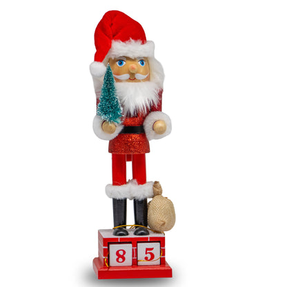 Cascanueces Santa Claus Rojo â€“ 30 cm