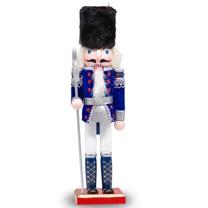 Cascanueces Decorativo Azul â€“ 30 cm