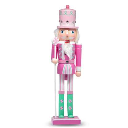 Cascanueces Decorativo Rosa â€“ 38 cm