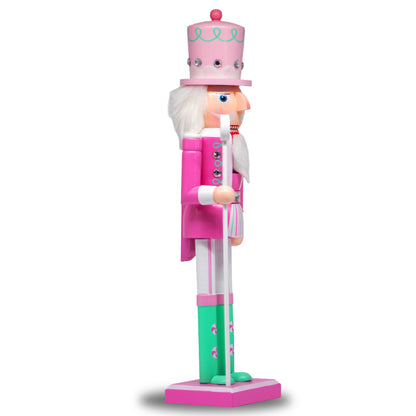 Cascanueces Decorativo Rosa â€“ 38 cm