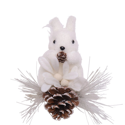 Ardilla Mini Piña Blanca
