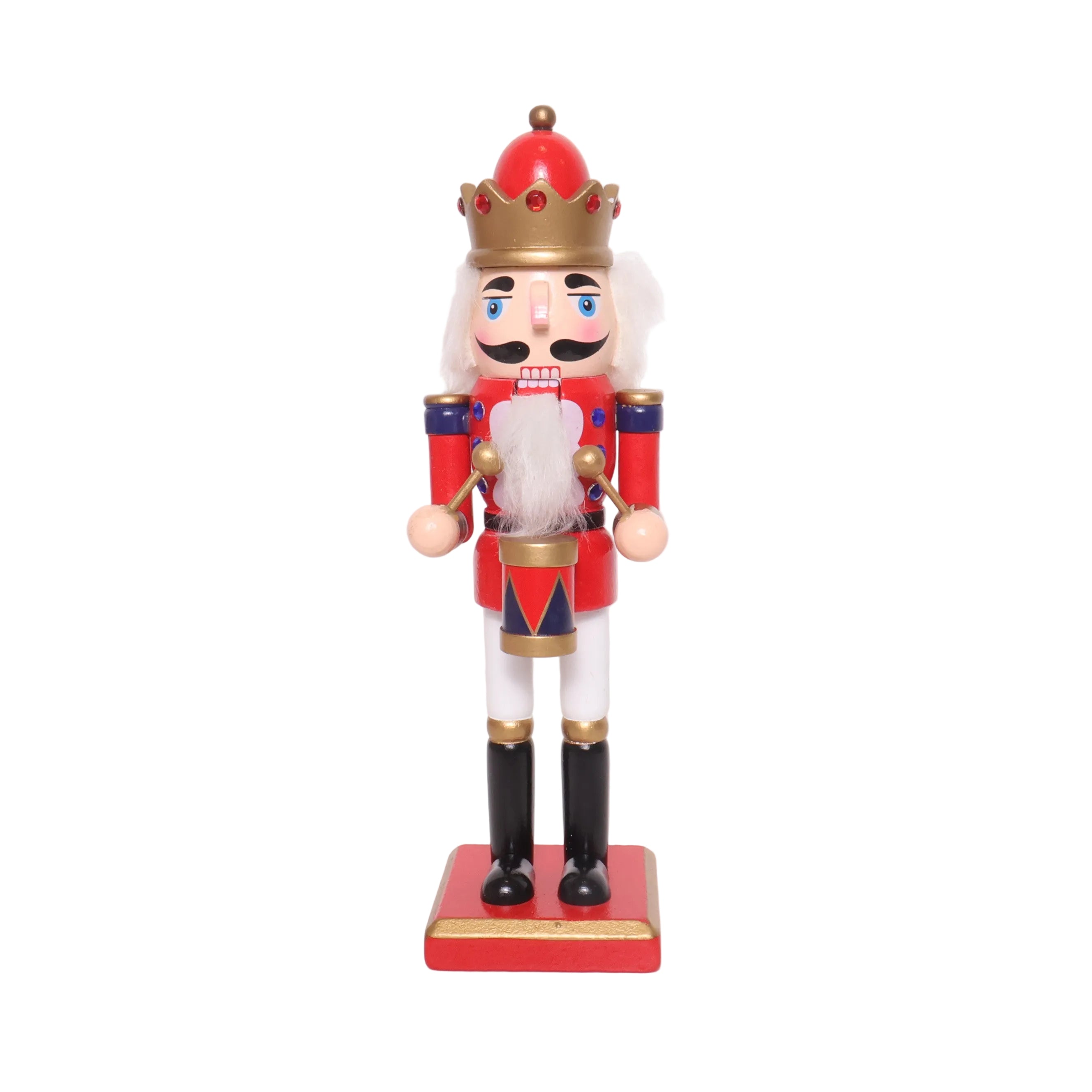 Cascanueces 25 Cm Rojo Bco