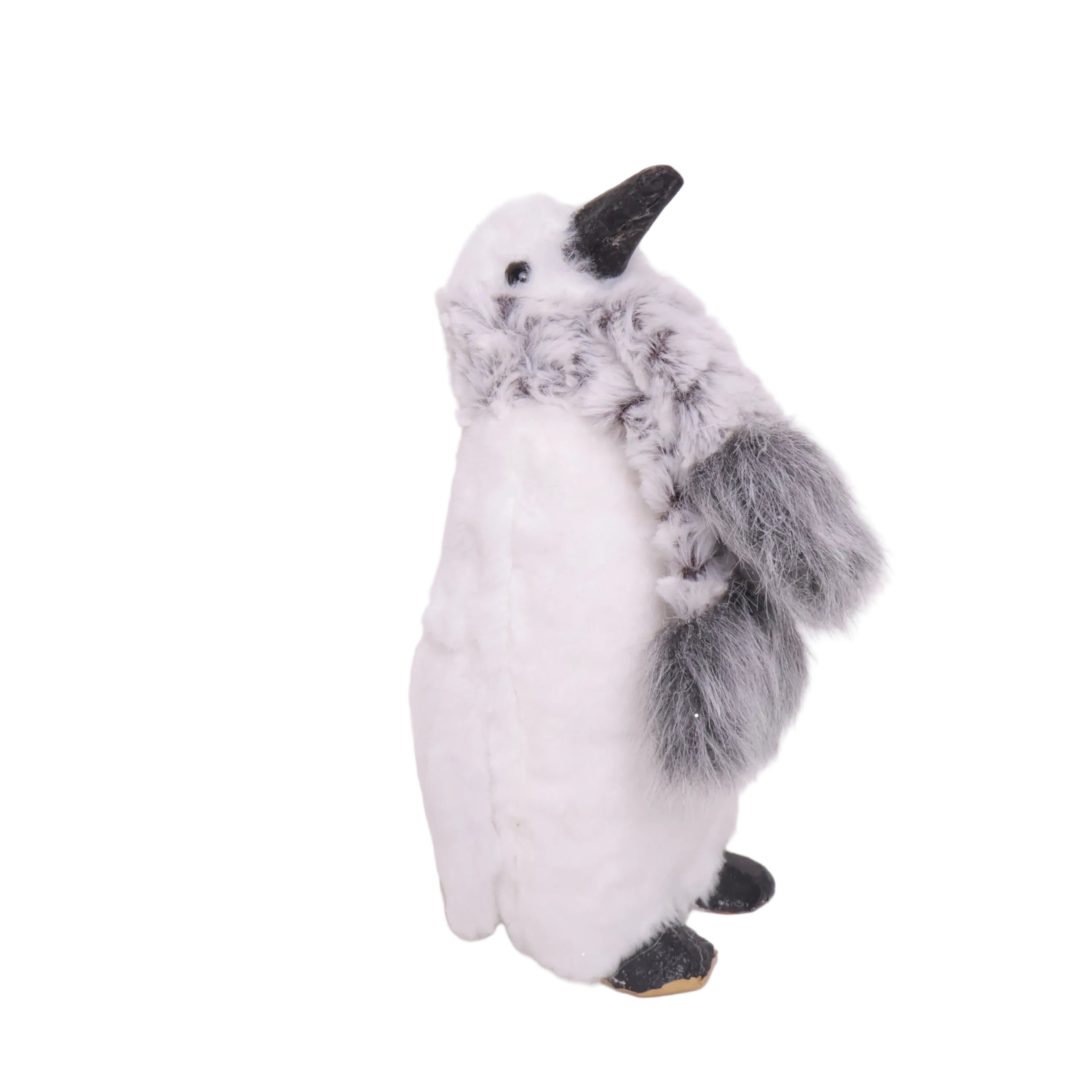 Pinguino Chico Blanco/Gris
