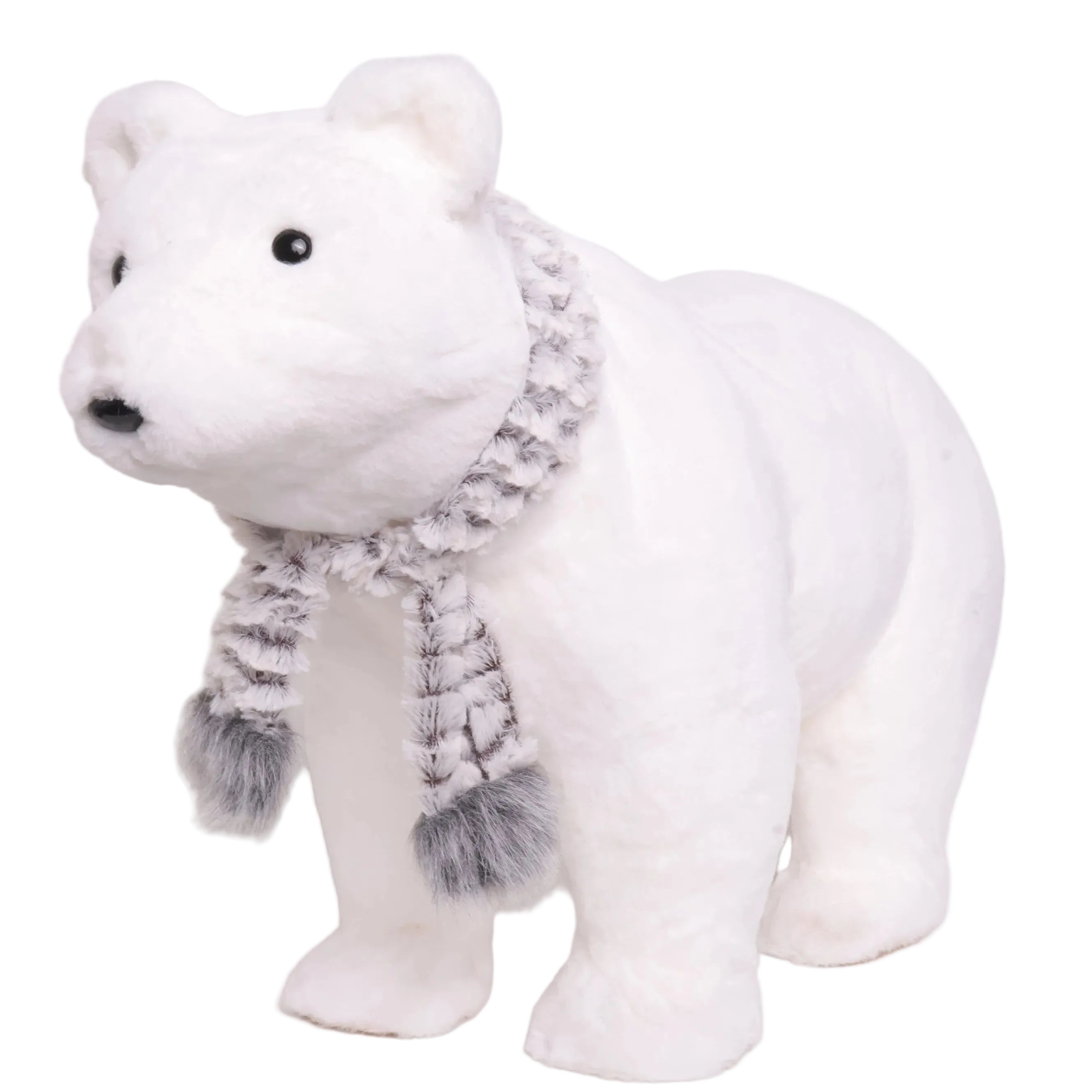 Oso 4 Patas Bufanda Blanco