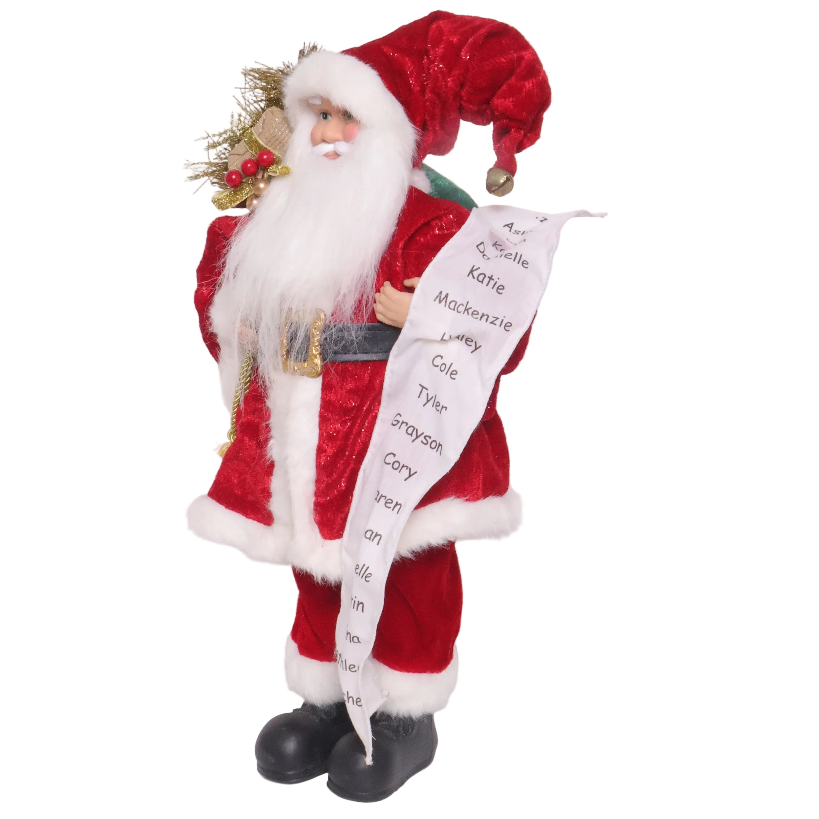 Santa Rojo Lista 45 Cm