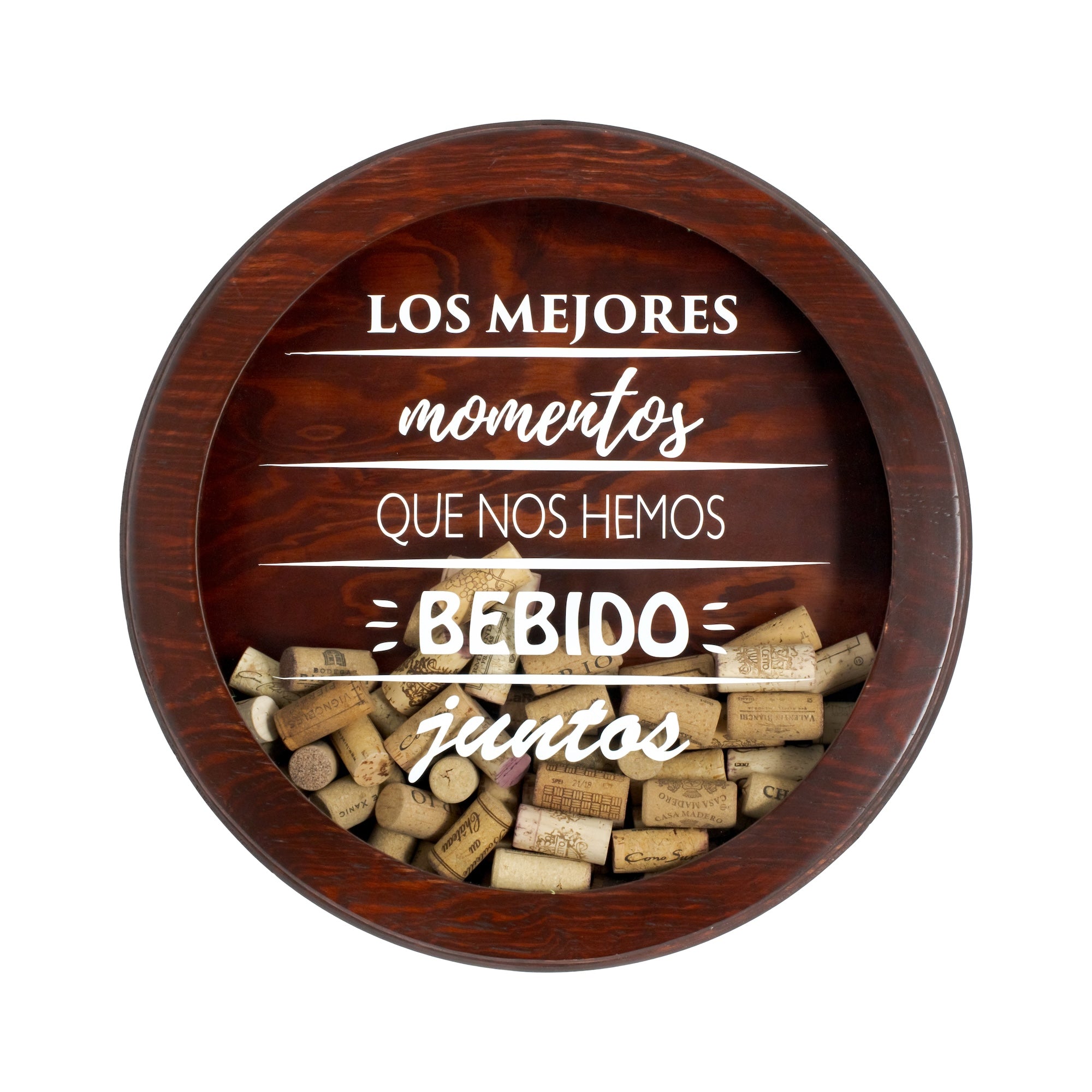 Guarda Corchos Circular caoba Los Mejores