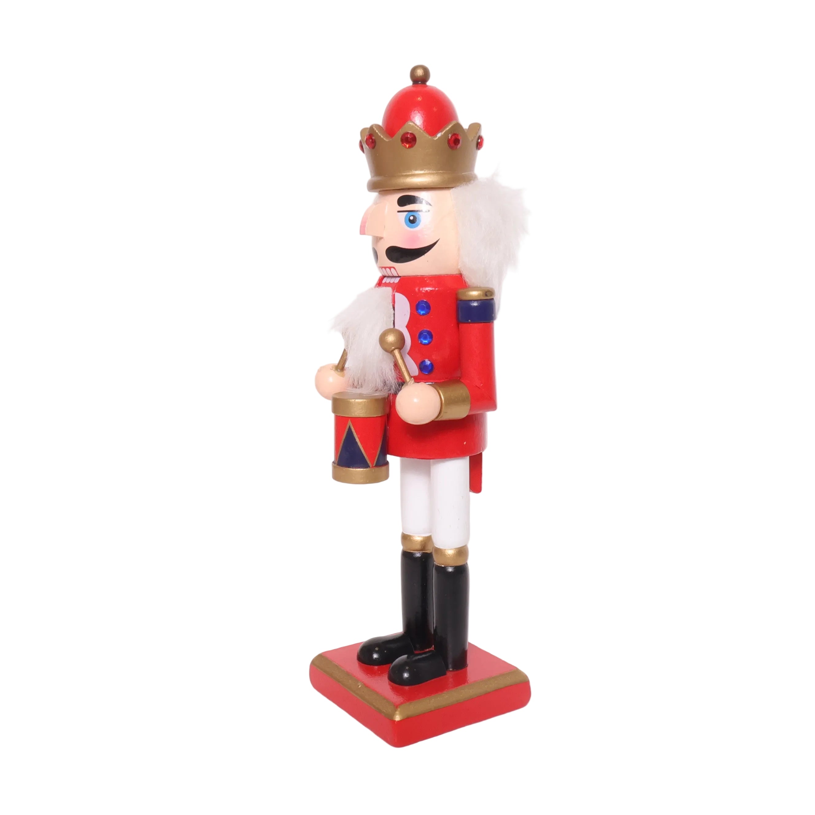 Cascanueces 25 Cm Rojo Bco