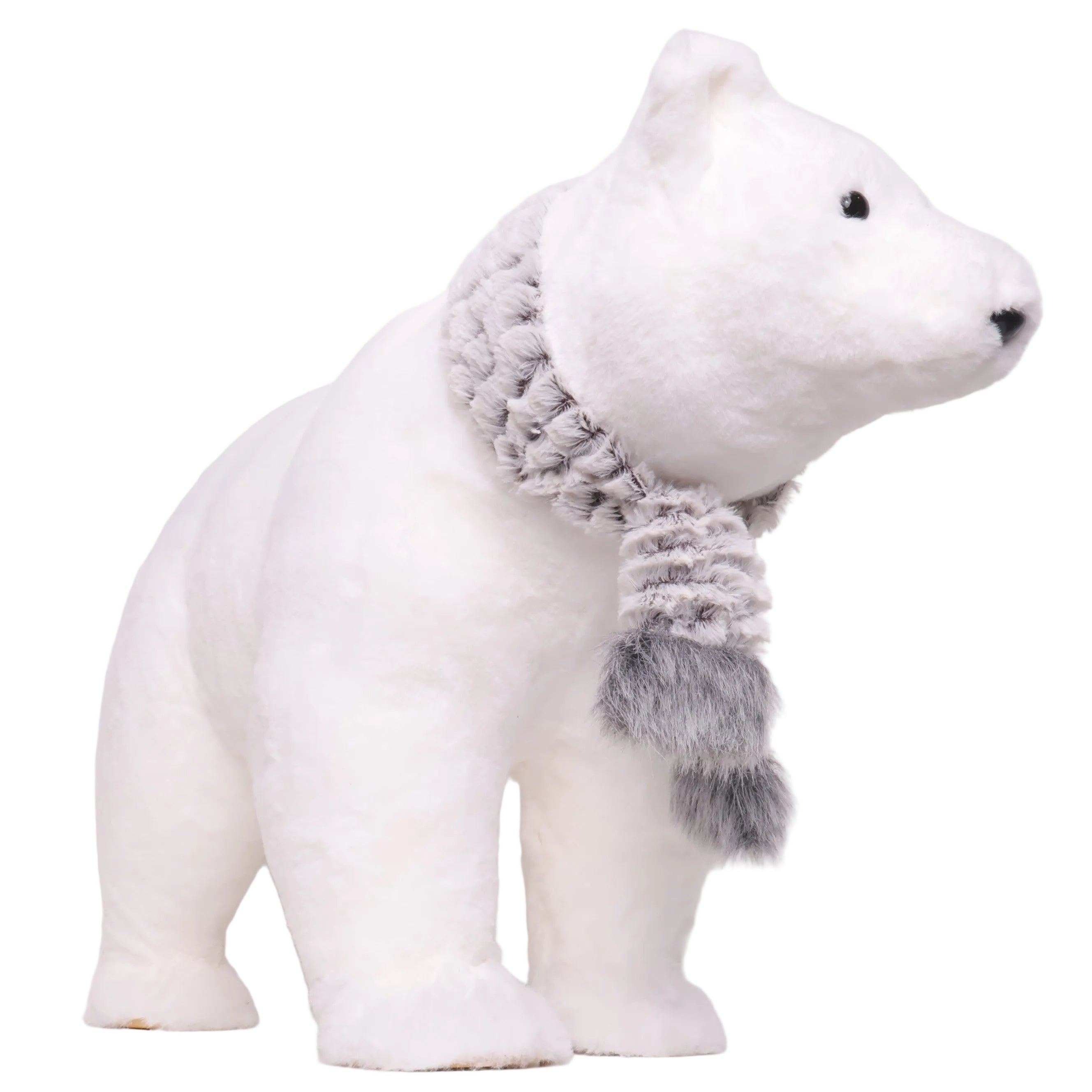 Oso 4 Patas Bufanda Blanco