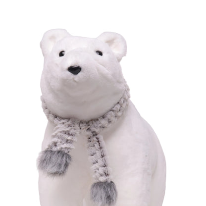 Oso 4 Patas Bufanda Blanco