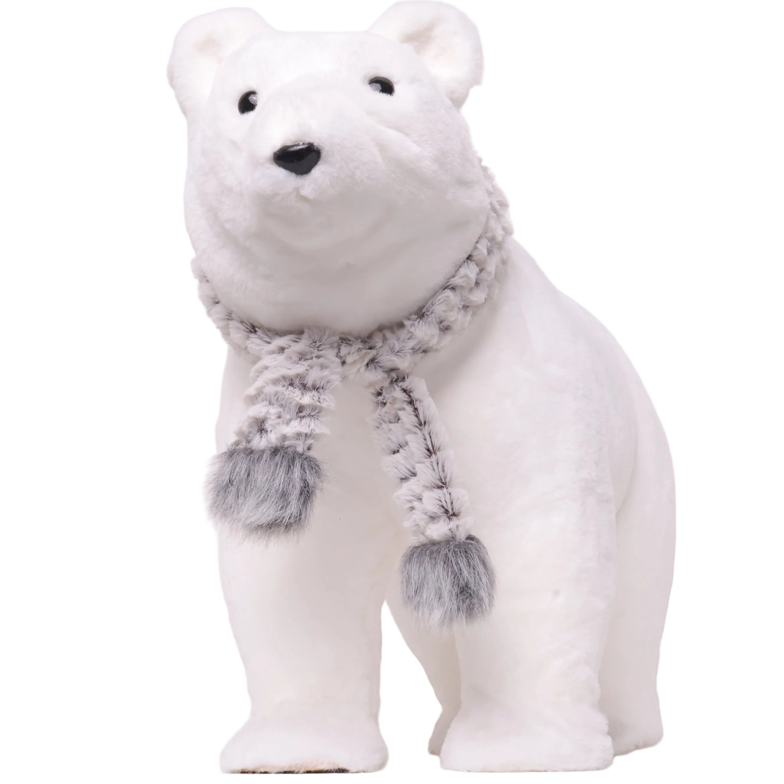 Oso 4 Patas Bufanda Blanco