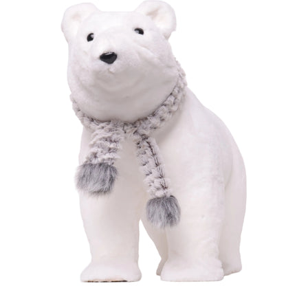 Oso 4 Patas Bufanda Blanco