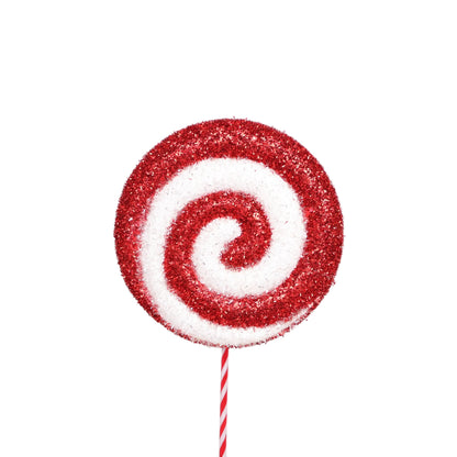 PALETA CARAMELO ROJO BLANCO