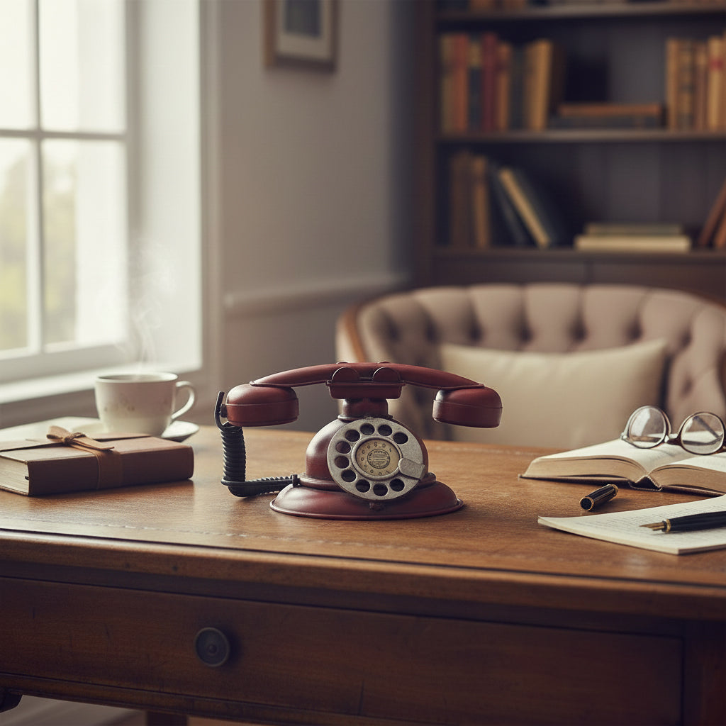 TelÃ©fono Antiguo Decorativo â€“ 13 cm