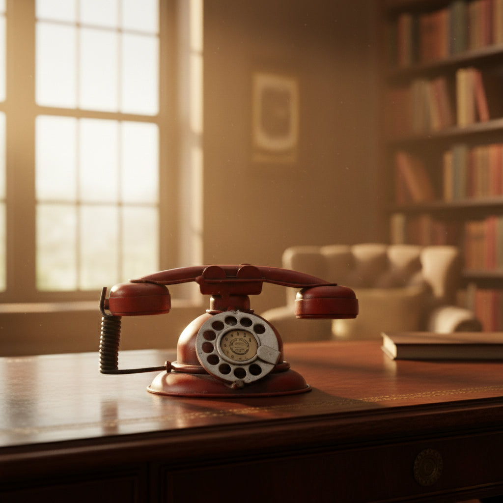 TelÃ©fono Antiguo Decorativo â€“ 13 cm
