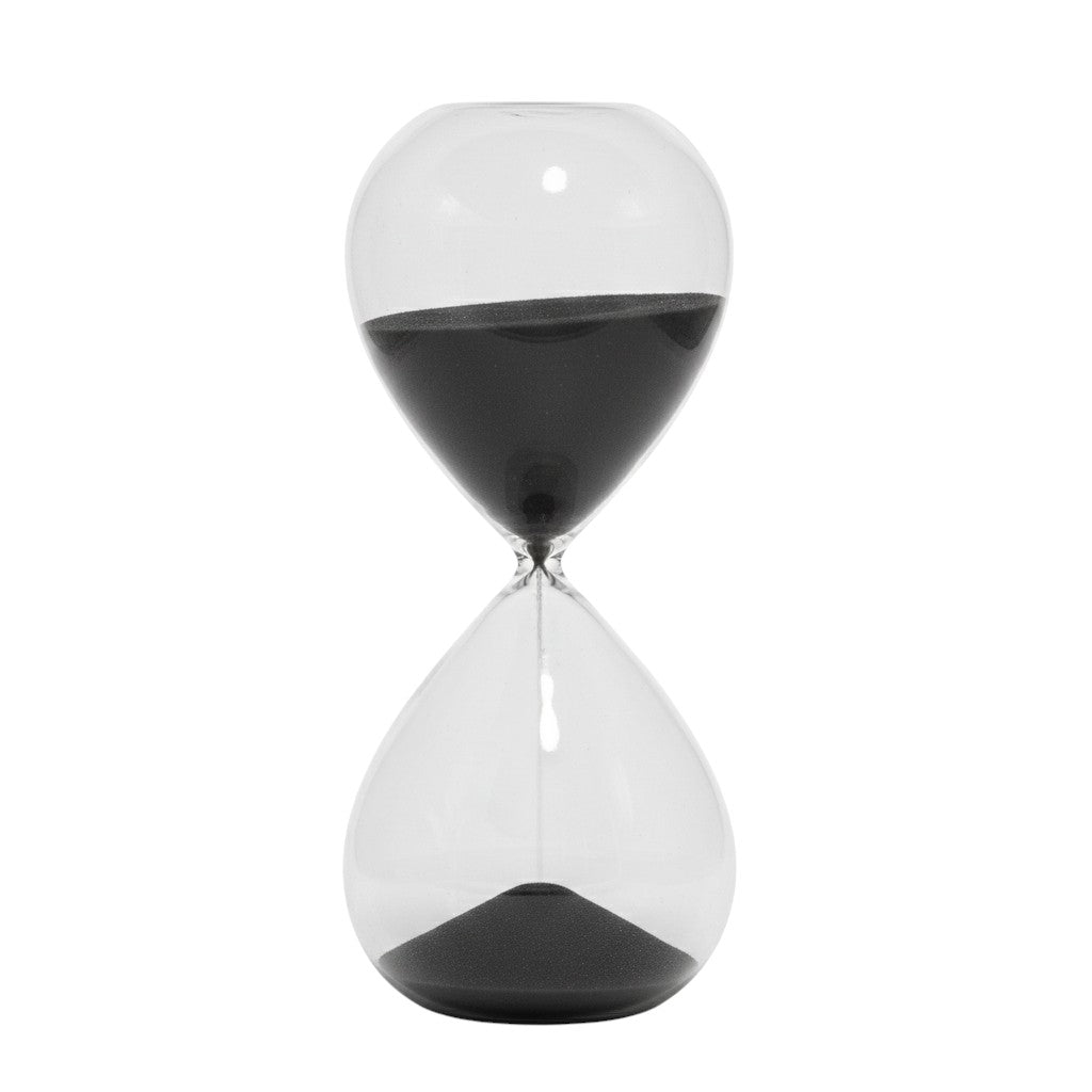 Reloj de Arena Negro  60 Minutos