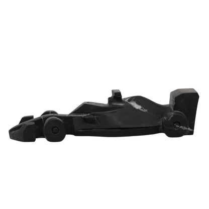 Auto Formula 1 en Mármol Negro 20x6x7 cm
