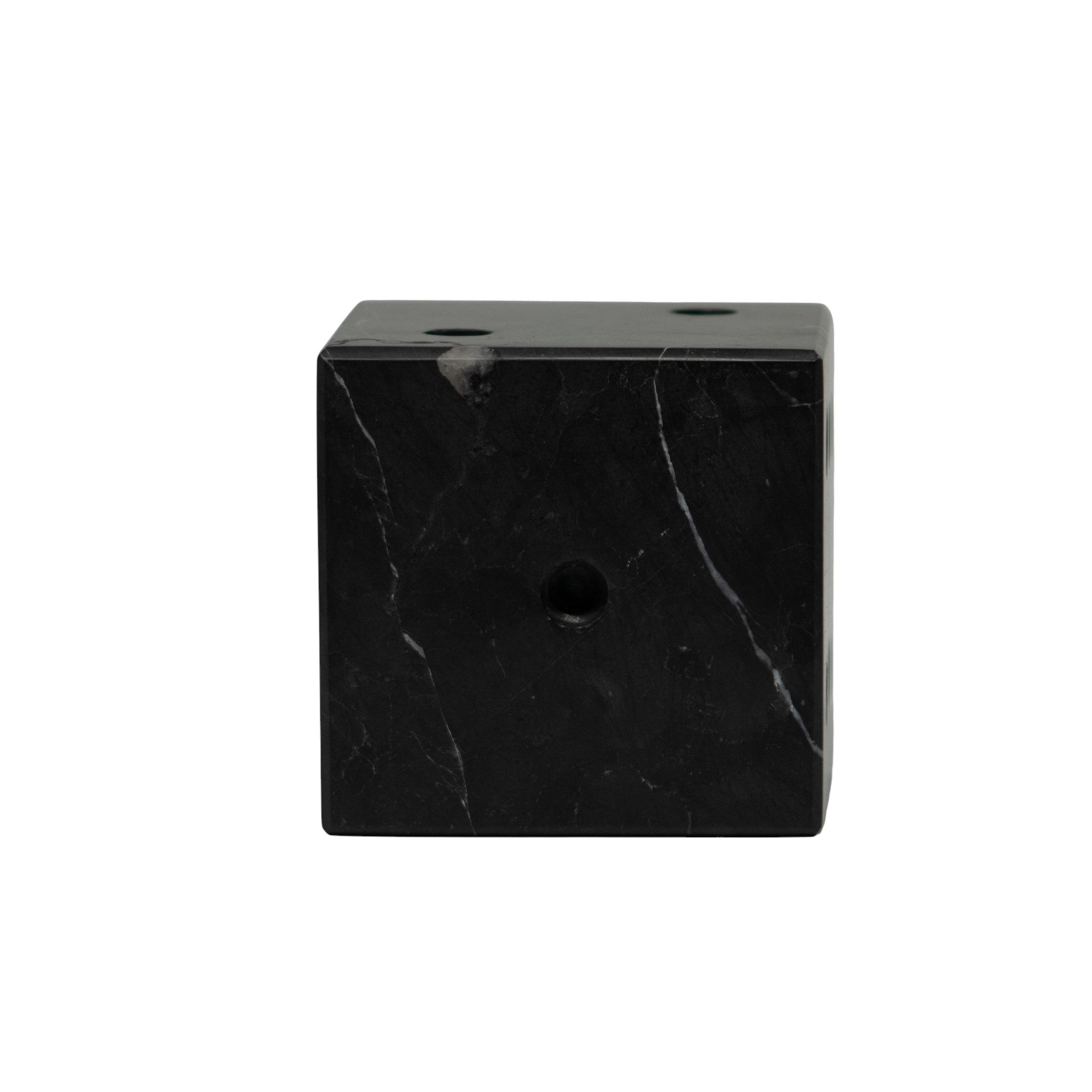 Dado de Mármol Negro 10 Ã— 10 x 10 cm