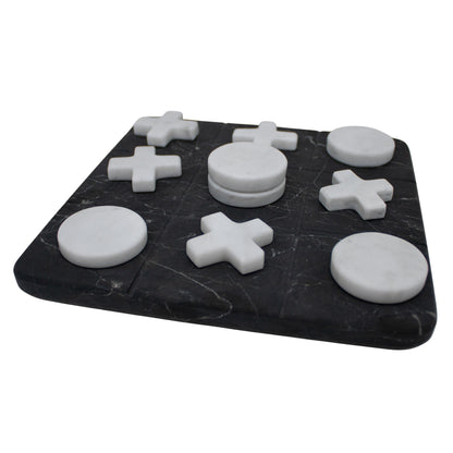 Juego Gato Blanco y Negro Decorativo  20 cm