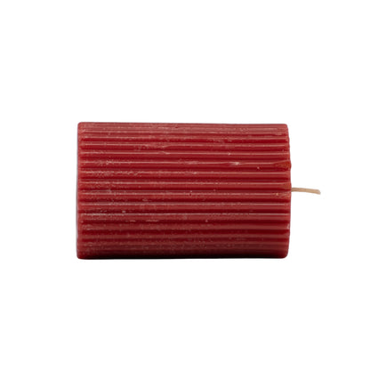 Cilindro de Cera XS Rojo â€“ Vela Decorativa NavideÃ±a