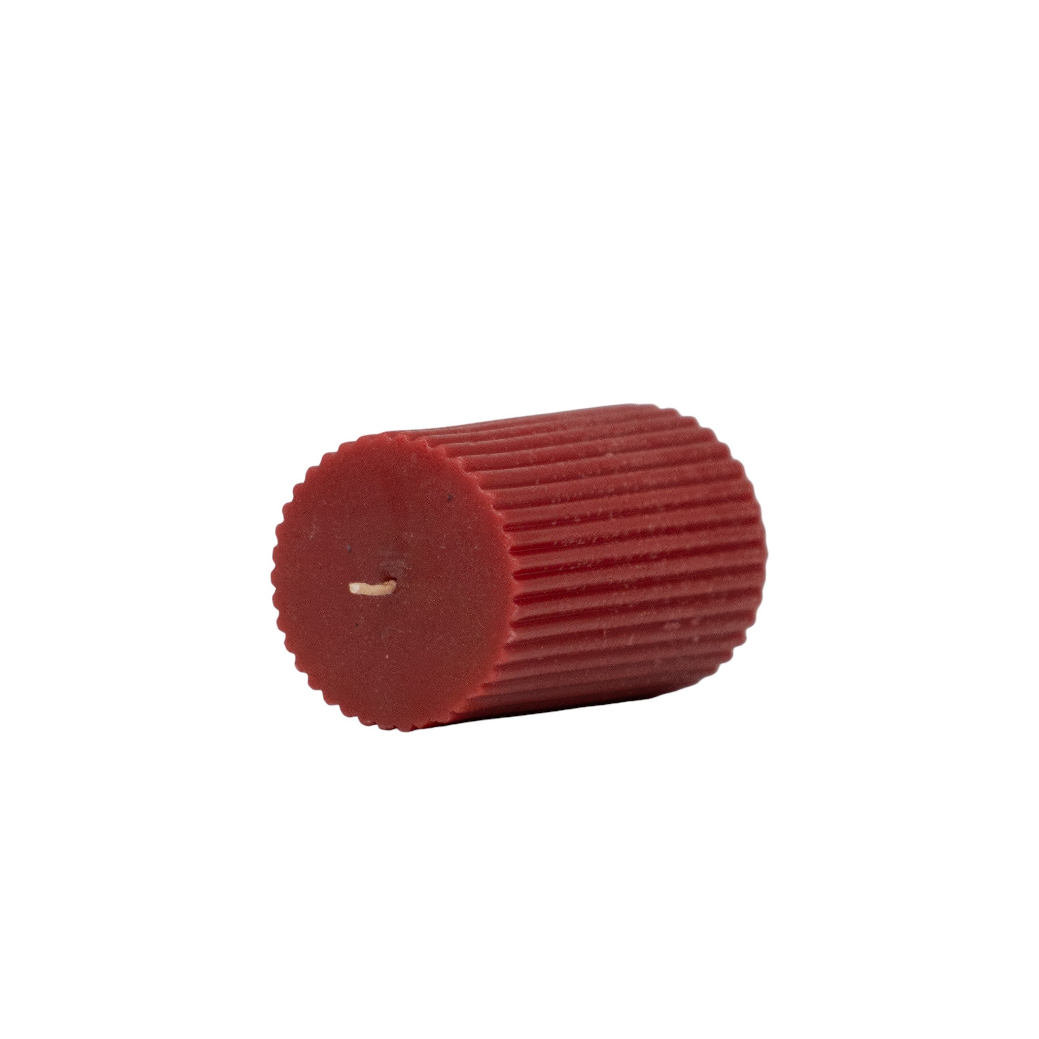 Cilindro de Cera XS Rojo â€“ Vela Decorativa NavideÃ±a