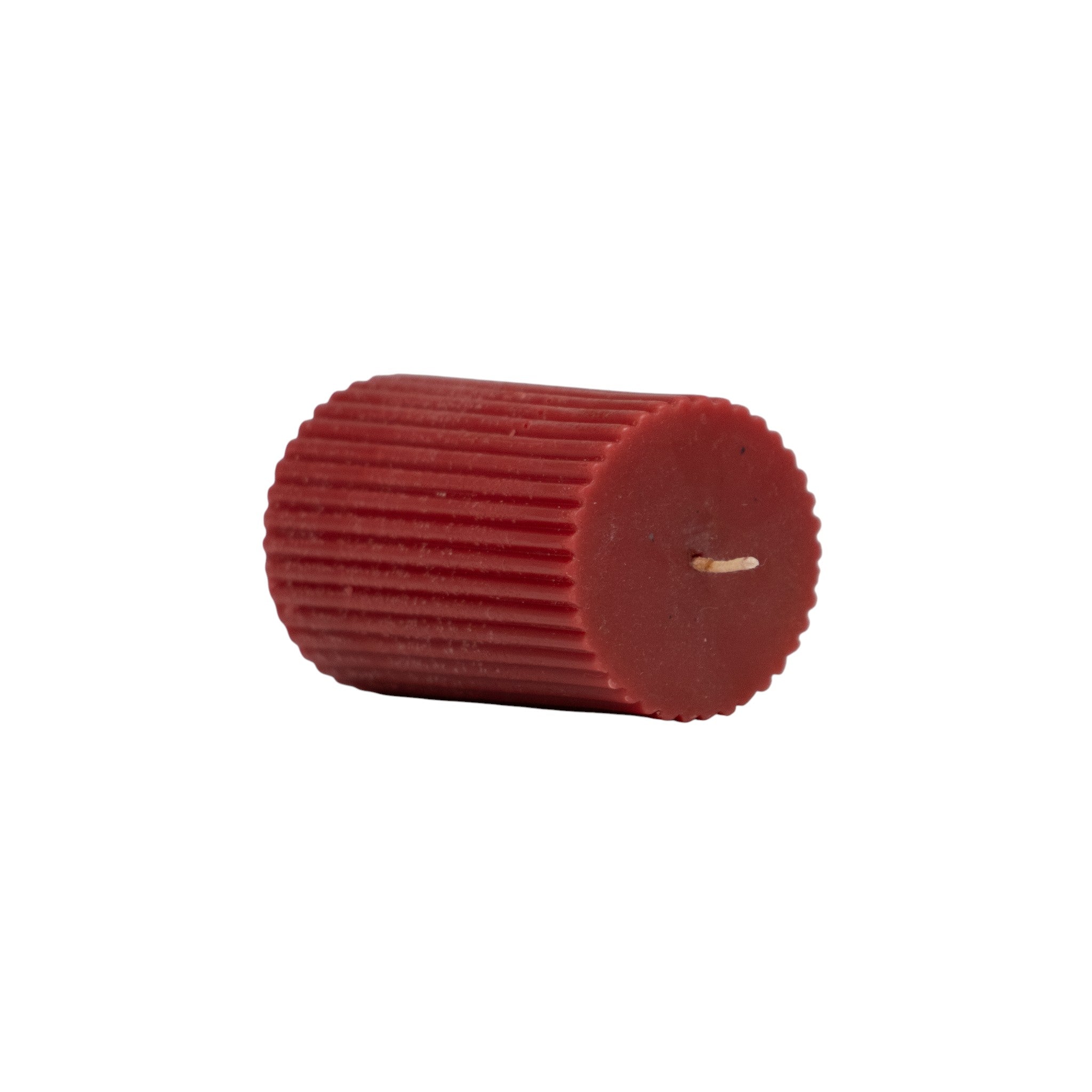 Cilindro de Cera XS Rojo â€“ Vela Decorativa NavideÃ±a