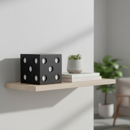 Dado Decorativo Negro  20 cm