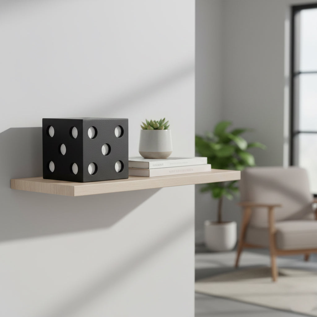 Dado Decorativo Negro  20 cm