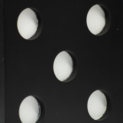 Dado Decorativo Negro  20 cm