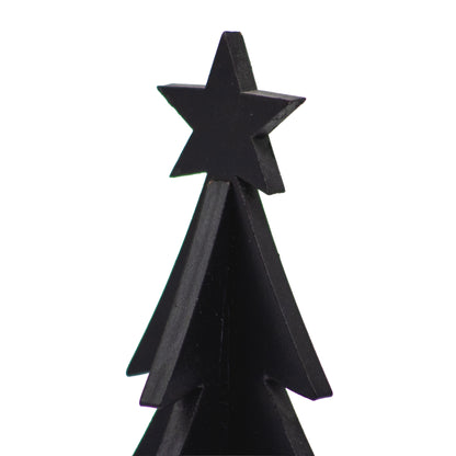Pino Mini Decorativo Negro â€“ 18 cm