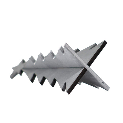 Pino Mini Decorativo Plata â€“ 18 cm