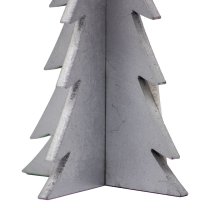Pino Mini Decorativo Plata â€“ 18 cm