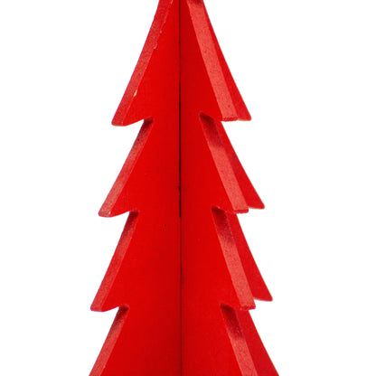 Pino Mini Decorativo Rojo â€“ 18 cm