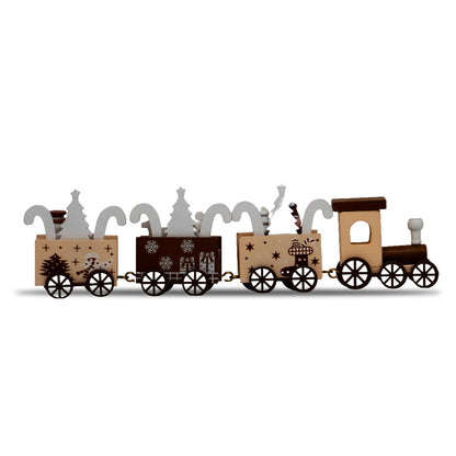 Tren NavideÃ±o Galleta CafÃ© â€“ 23 cm