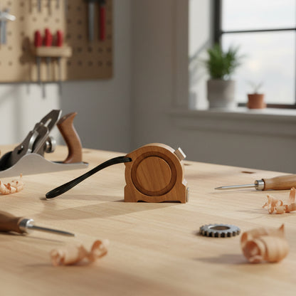FlexÃ³metro Decorativo de Madera â€“ 10 cm