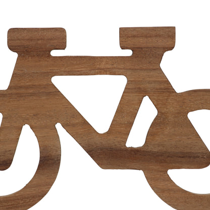 Bicicleta de Madera Decorativa 31 cm