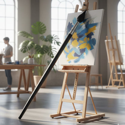 Pincel Gigante Decorativo Negro â€“ 180 cm